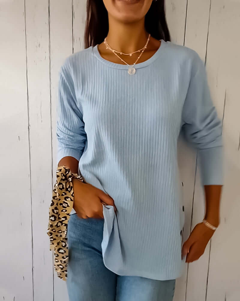 Mirjam | Stijlvol Shirt met Lange Mouwen voor Dames