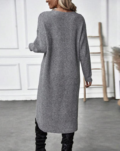Sacha | Eenvoudige en Stijlvolle Sweaterjurk voor dames