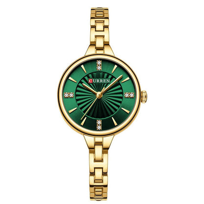 Zindra | Dameshorloge Quartz Roestvrij Staal Elegant