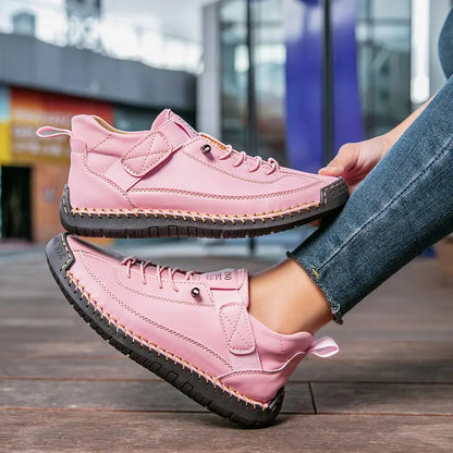 Hanneke | Ademende Sneakers van Leer en Lichtgewicht Comfort
