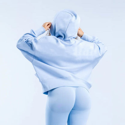 Abby | Comfortabele Oversized Hoodie met Sportieve Strepen