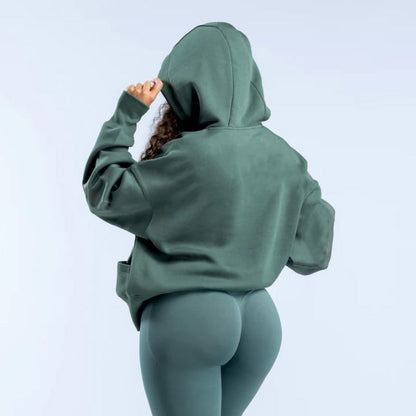 Abby | Comfortabele Oversized Hoodie met Sportieve Strepen
