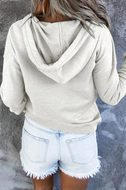 June | Basic Dames Hoodie Trui voor de Herfst