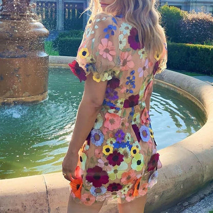 Maja | Trendy en Stijlvolle V-Hals Jurk