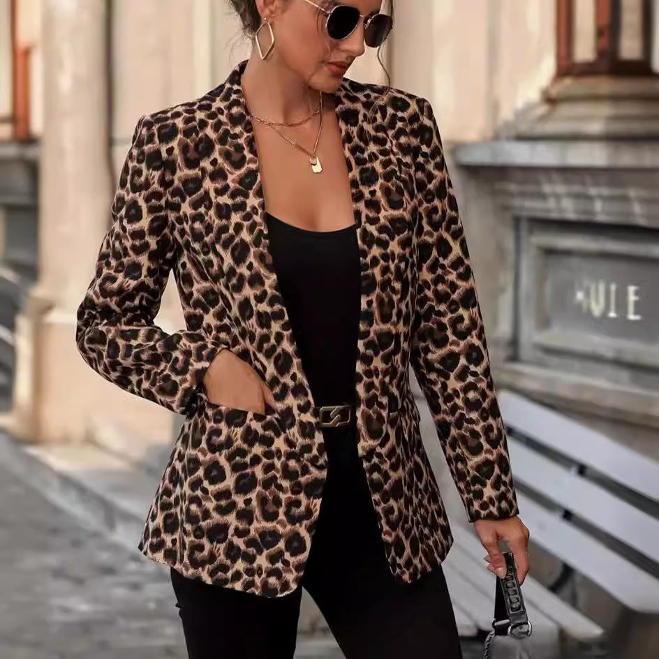 Mascha | Trendy Luipaardprint Damesjas