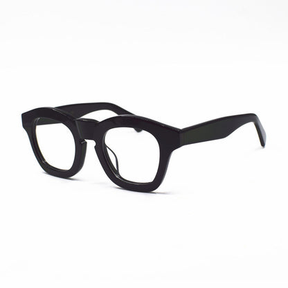 Barb | Dames Dikke Retro Plaatbril – Acetate Monturen