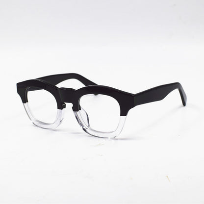 Barb | Dames Dikke Retro Plaatbril – Acetate Monturen