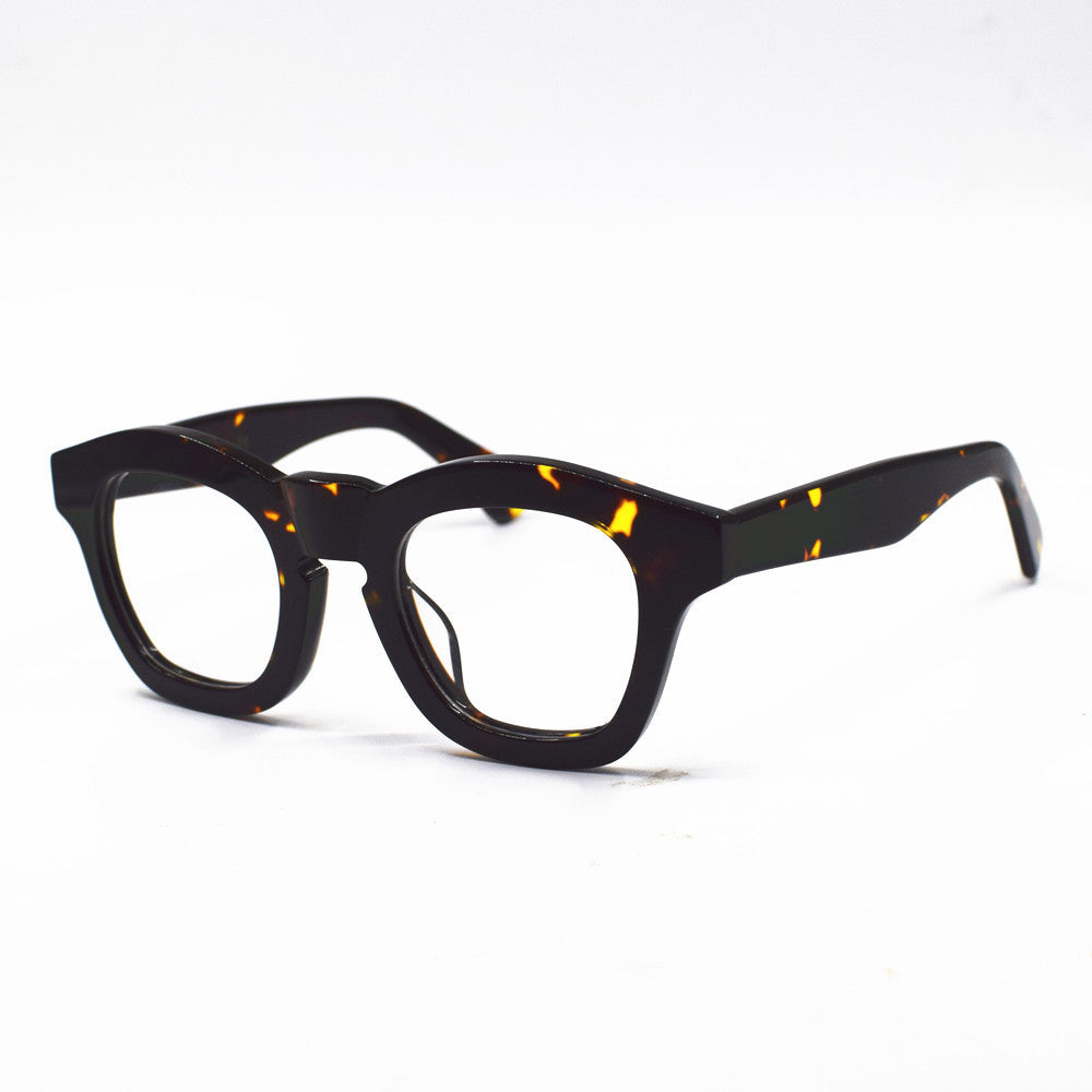 Barb | Dames Dikke Retro Plaatbril – Acetate Monturen