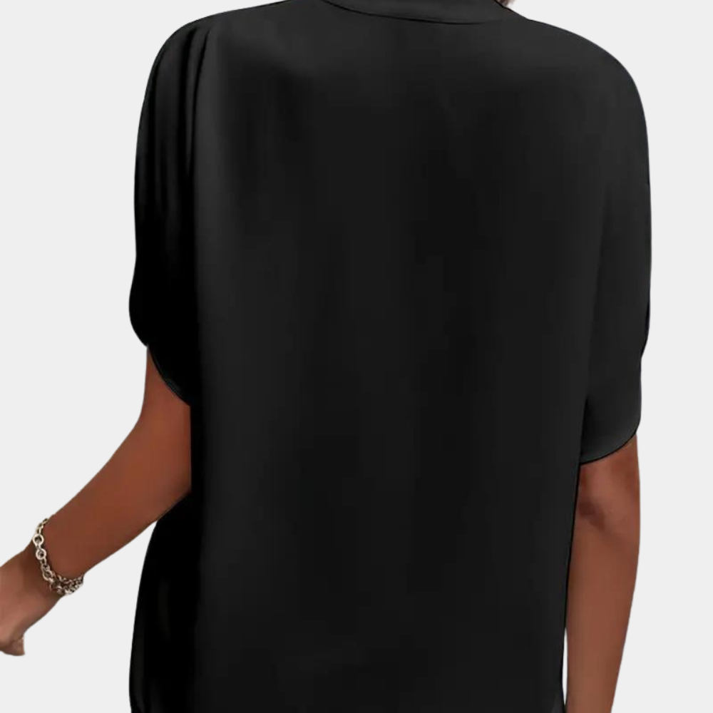 Esmeralda - Effen Dames Blouse
