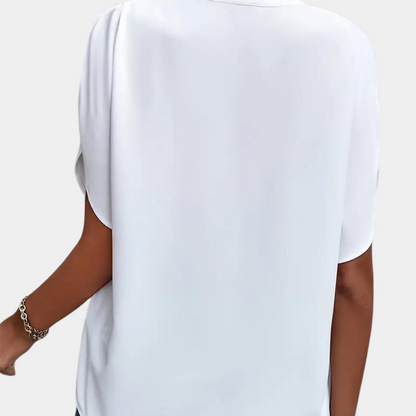 Esmeralda - Effen Dames Blouse