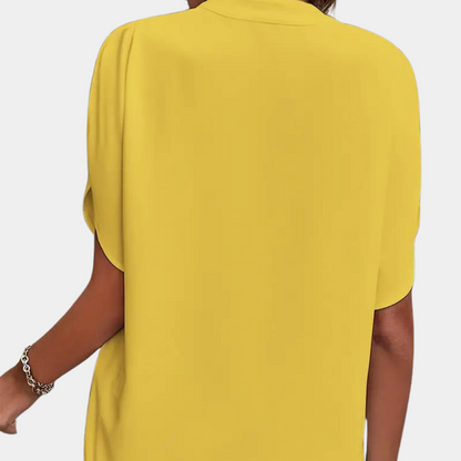 Esmeralda - Effen Dames Blouse