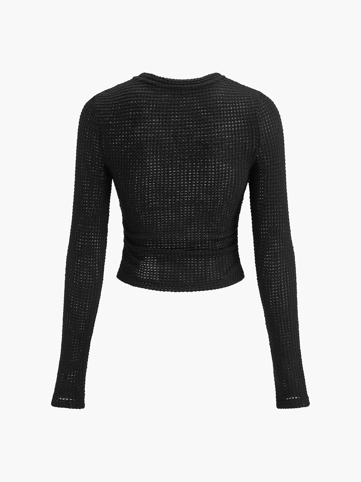 Gemma| Waffle Knit Lange Mouwen Herfst Shirt