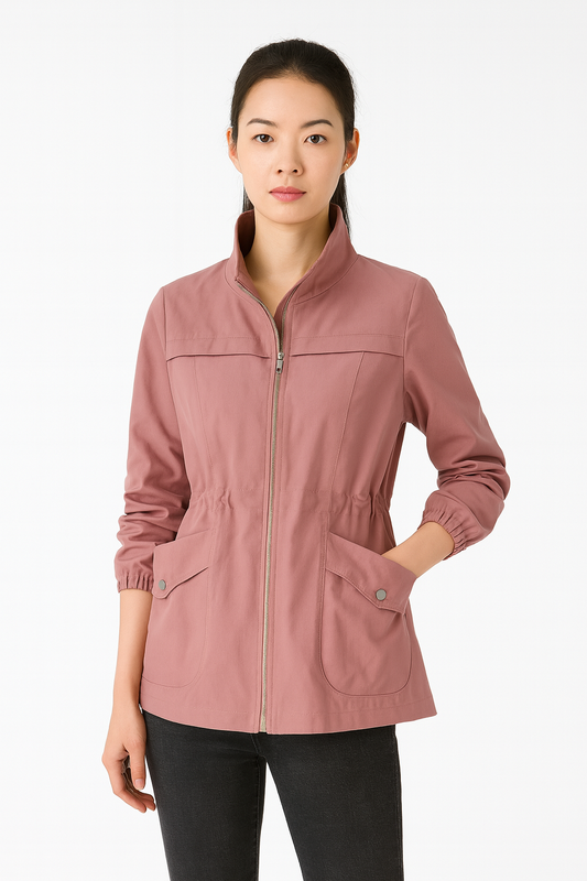 Bente – Elegante Tussenjas met Stijlvolle Details