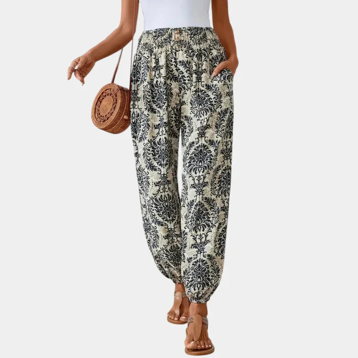Alyetta - Boho Hoge Taille Dames Broek