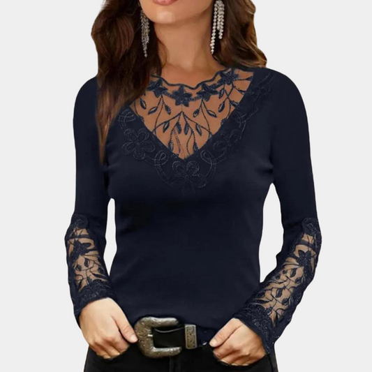 Amany | Elegante Kanten Blouse
