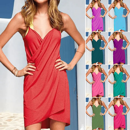 Sevilla | Elegante wikkel strandjurk voor zomerse dagen