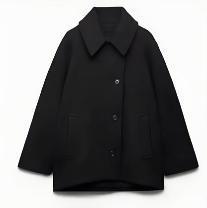 Zoë | Trendy wollen jas voor dames