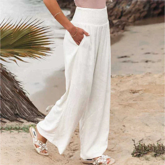 Odilia | Trendy Wijde Zomerbroek voor Dames