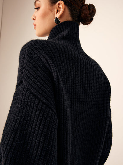 Viviana | Comfy Gebreide Trui Dames - Hoge Stretch en Warm