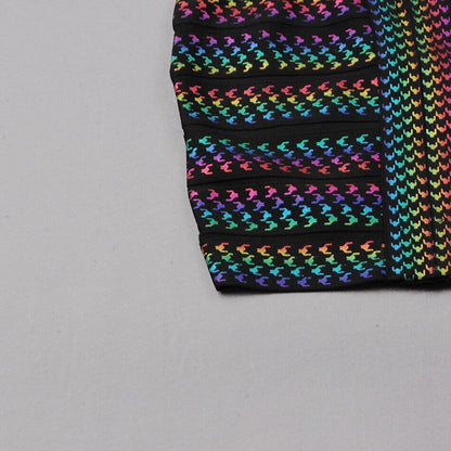 Porto | Kleurrijke Bodycon Party Dress