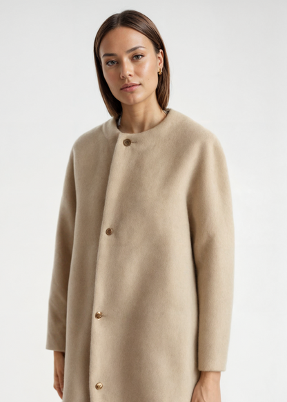 Nicole | Stijlvol Vest van Zachte Stof Dames - Comfortabele Open Cardigan