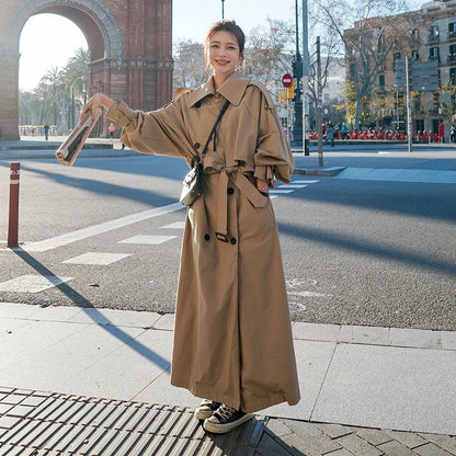 Linneke - Oversized Dames Trenchcoat voor de Herst