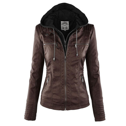 LYNN - Stoere Leren Herfstjas voor dames