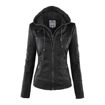 LYNN - Stoere Leren Herfstjas voor dames