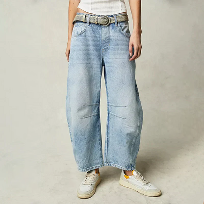 Esra – Wide-Leg Comfort Dames Jeans