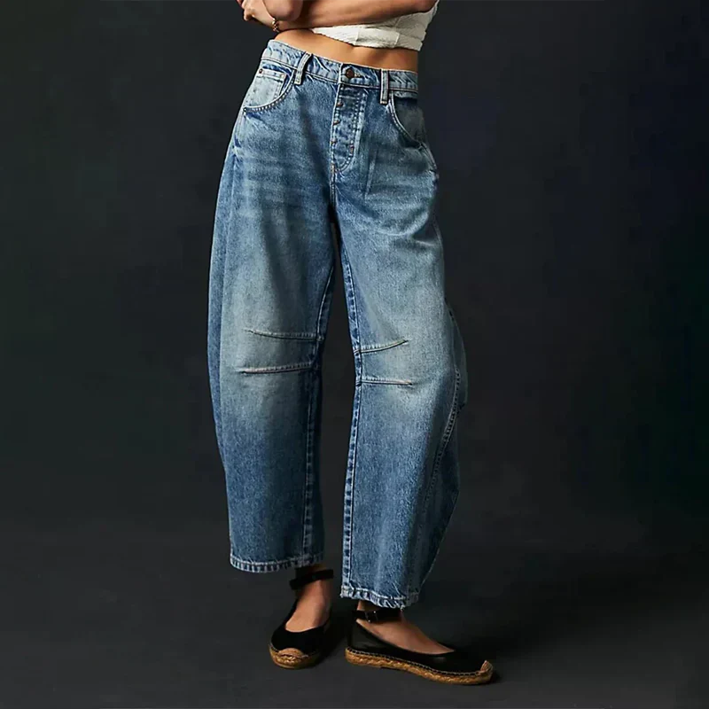 Esra – Wide-Leg Comfort Dames Jeans