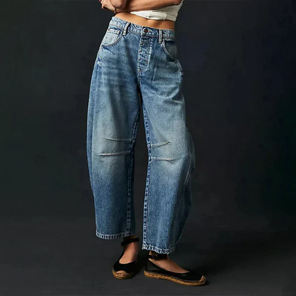 Esra – Wide-Leg Comfort Dames Jeans