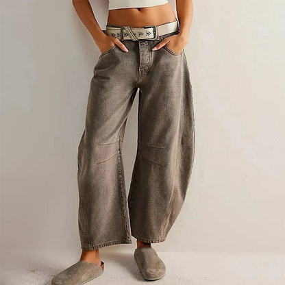Esra – Wide-Leg Comfort Dames Jeans