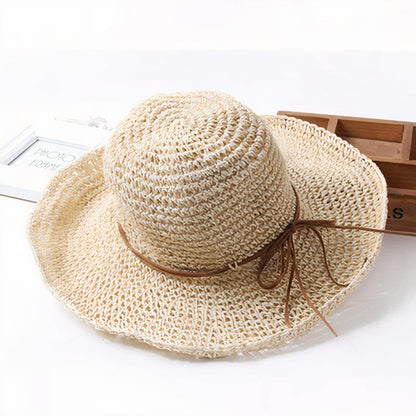REBECKY | Opvouwbare Zomerse Zonnehoed met Brede Rand voor dames
