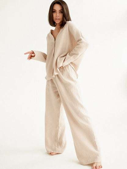 Guusje | Oversized katoenen loungewear set voor dames