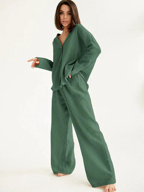 Guusje | Oversized katoenen loungewear set voor dames