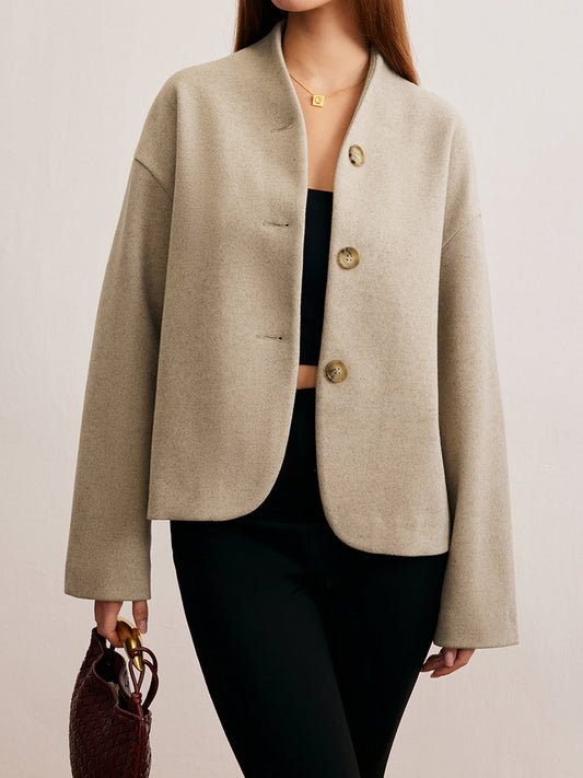 Regina | Stijlvolle Herfst Jas Dames  - Regular Fit