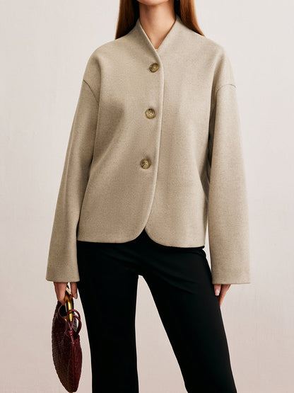 Regina | Stijlvolle Herfst Jas Dames  - Regular Fit