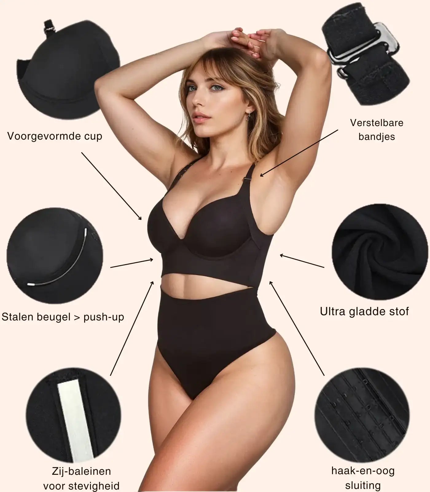 Danna | Comfortabele Push-Up BH