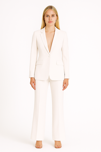 Bodille | Elegante Blazer en Pantalon Set voor een Stijlvolle Zakelijke Look