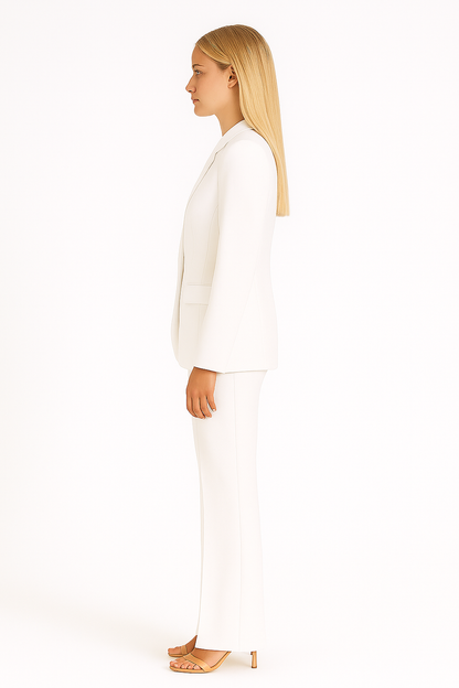 Bodille | Elegante Blazer en Pantalon Set voor een Stijlvolle Zakelijke Look
