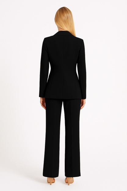 Bodille | Elegante Blazer en Pantalon Set voor een Stijlvolle Zakelijke Look