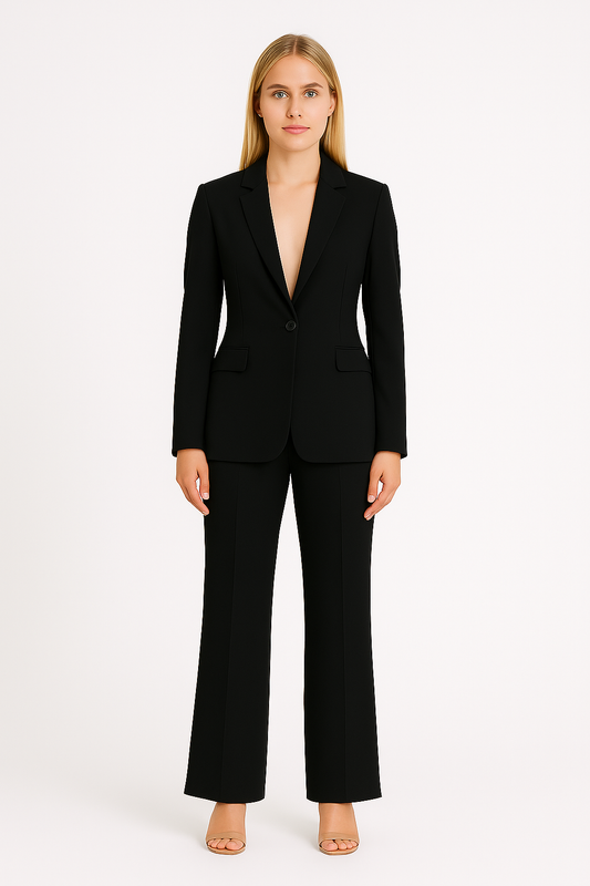 Bodille | Elegante Blazer en Pantalon Set voor een Stijlvolle Zakelijke Look