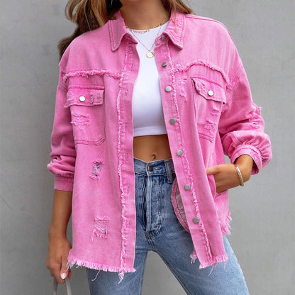 Maud | Oversized spijkerjack voor vrouwen
