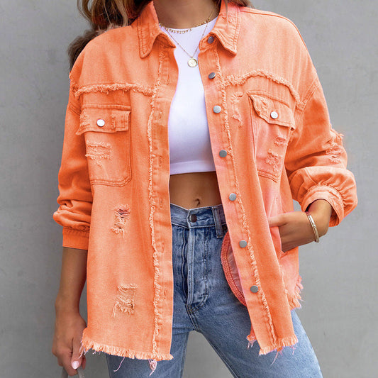 Maud | Oversized spijkerjack voor vrouwen