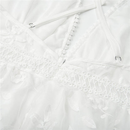 Joy-Ann | Elegante Zomerjurk met Sexy Details