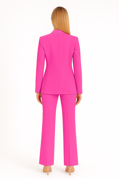 Bodille | Elegante Blazer en Pantalon Set voor een Stijlvolle Zakelijke Look