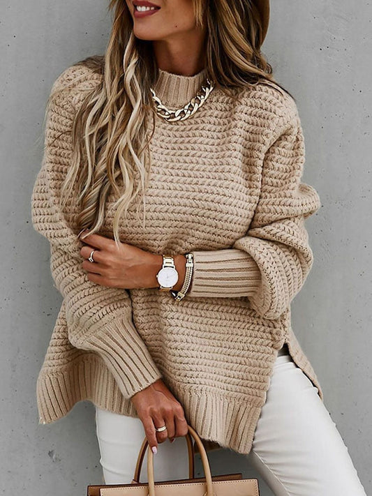 Patrice - Gebreide oversized winter trui voor dames