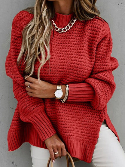 Patrice - Gebreide oversized winter trui voor dames