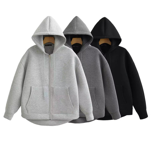 Renate | Oversized Rits Hoodie Dames