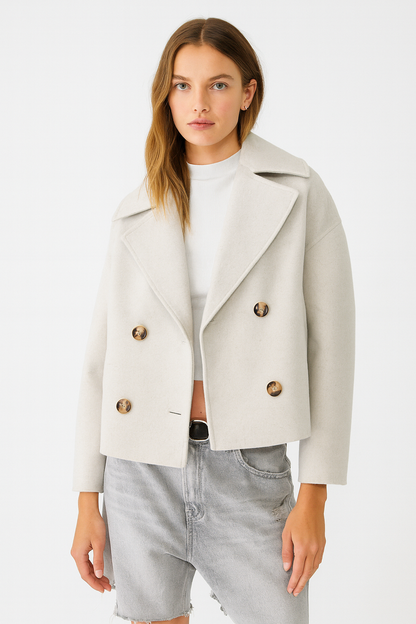 STELLA | Stijlvolle Cropped Herfst Blazer voor dames